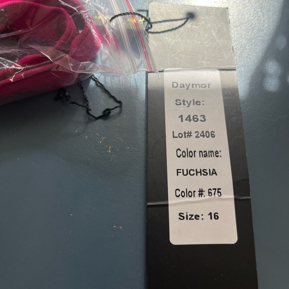 Alexandra by Daymor-asymmetric ruffled waist sheath dress-Must go!! - Picture 8 of 11